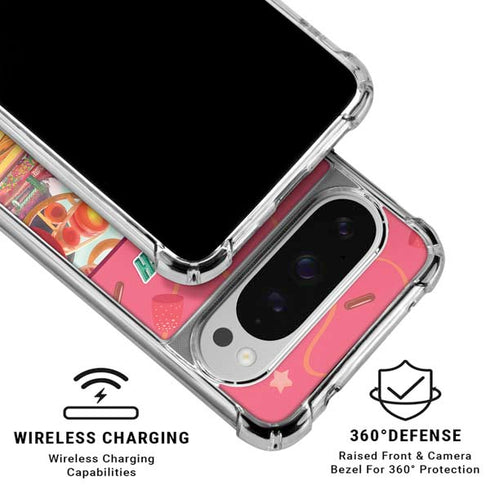 Disney Wreck-it Ralph Vanellope Sugar Rush Google Pixel 10 Pro XL Clear Case